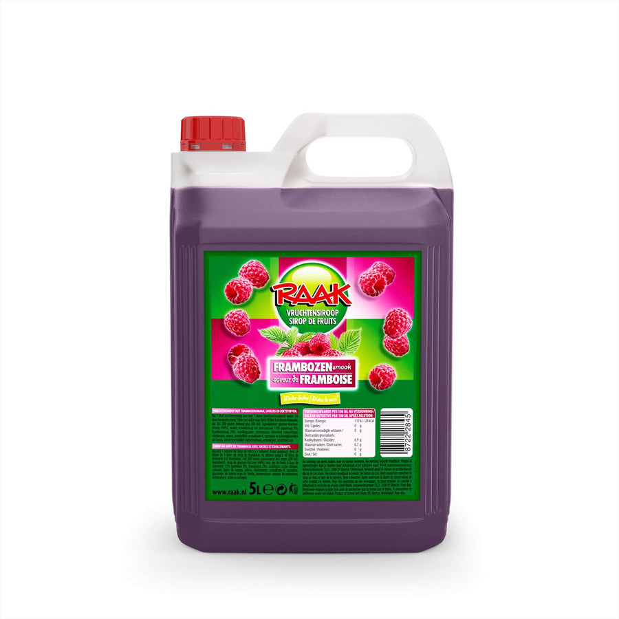 RAAK Fruit Syrup Raspberry 5 l