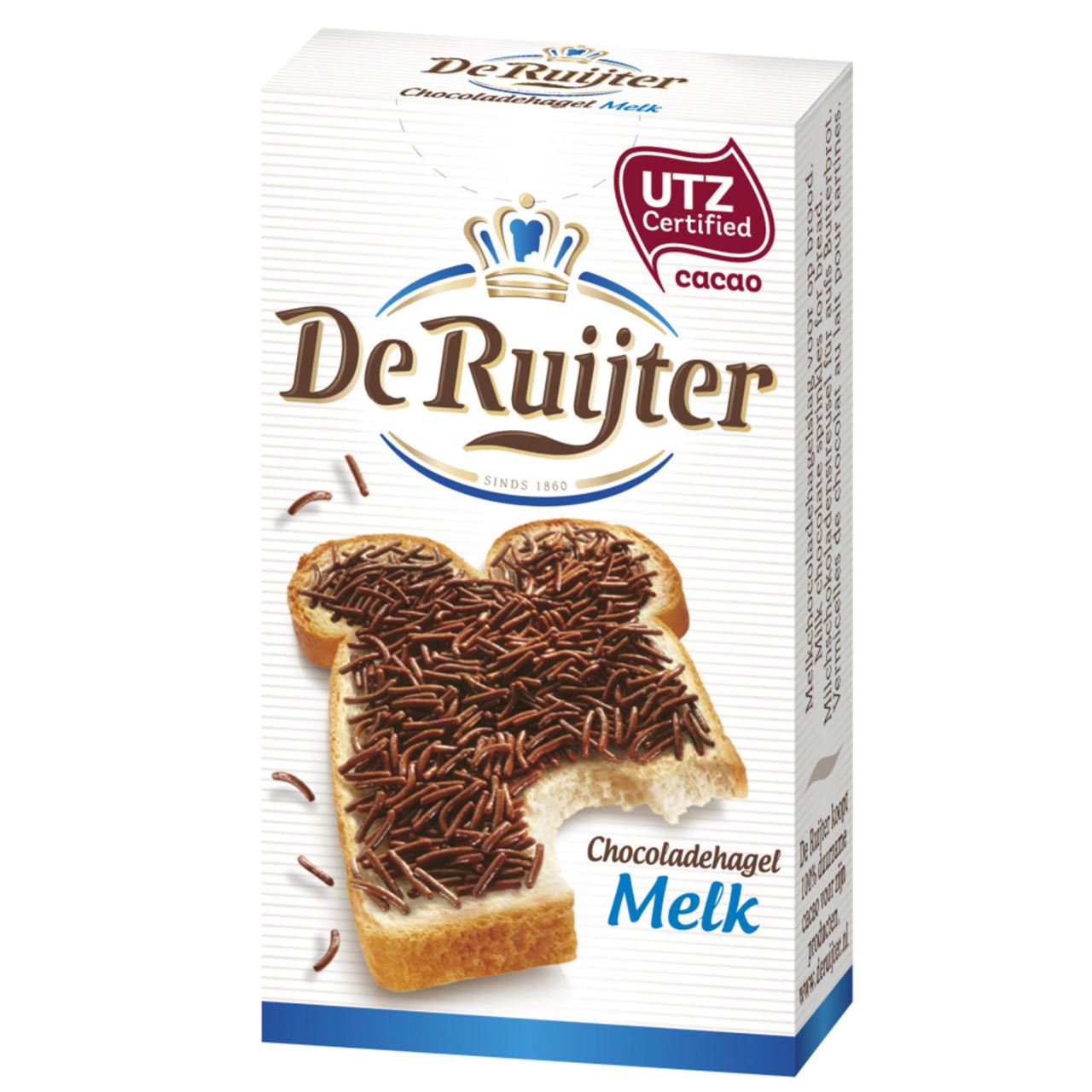 De Ruijter Portion of chocolate sprinkles milk 120 x 20 g
