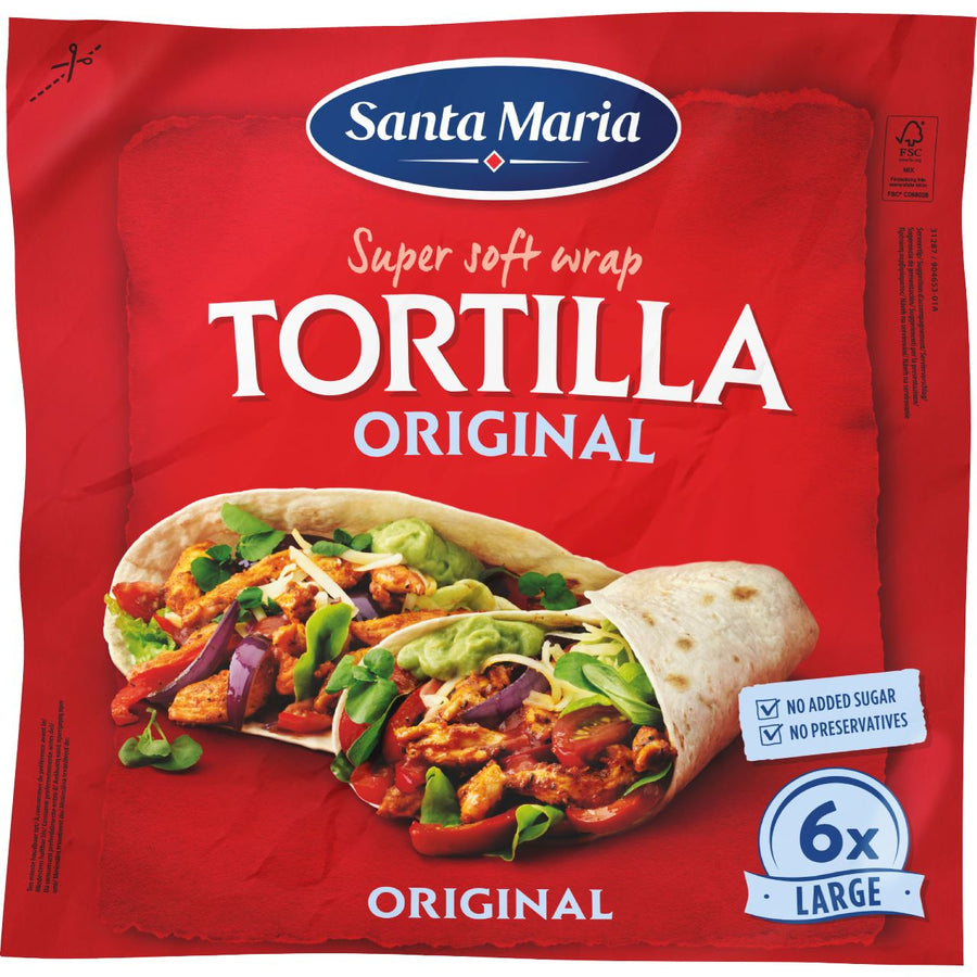 Santa Maria 371G Tortilla Original Large