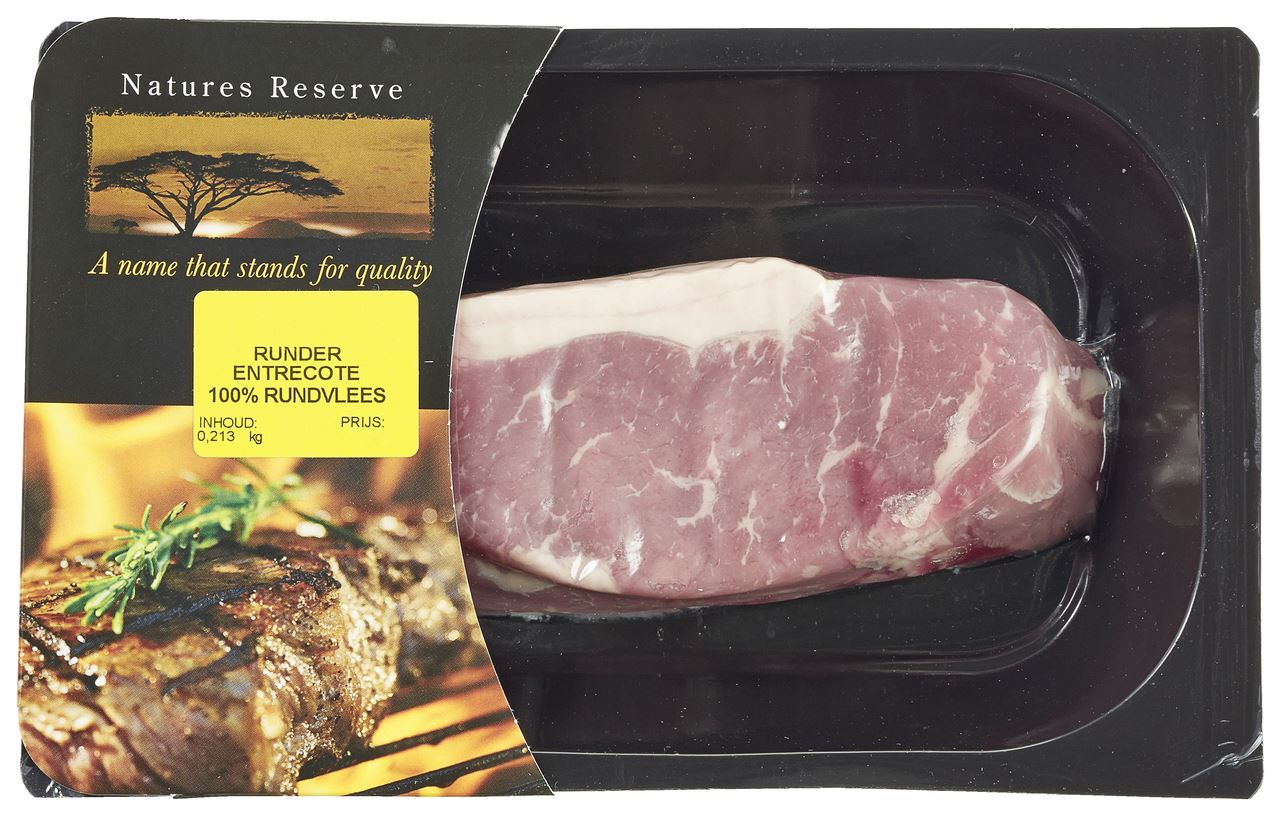 Beef sirloin steak. 200 grams Nature's Reserve fresh