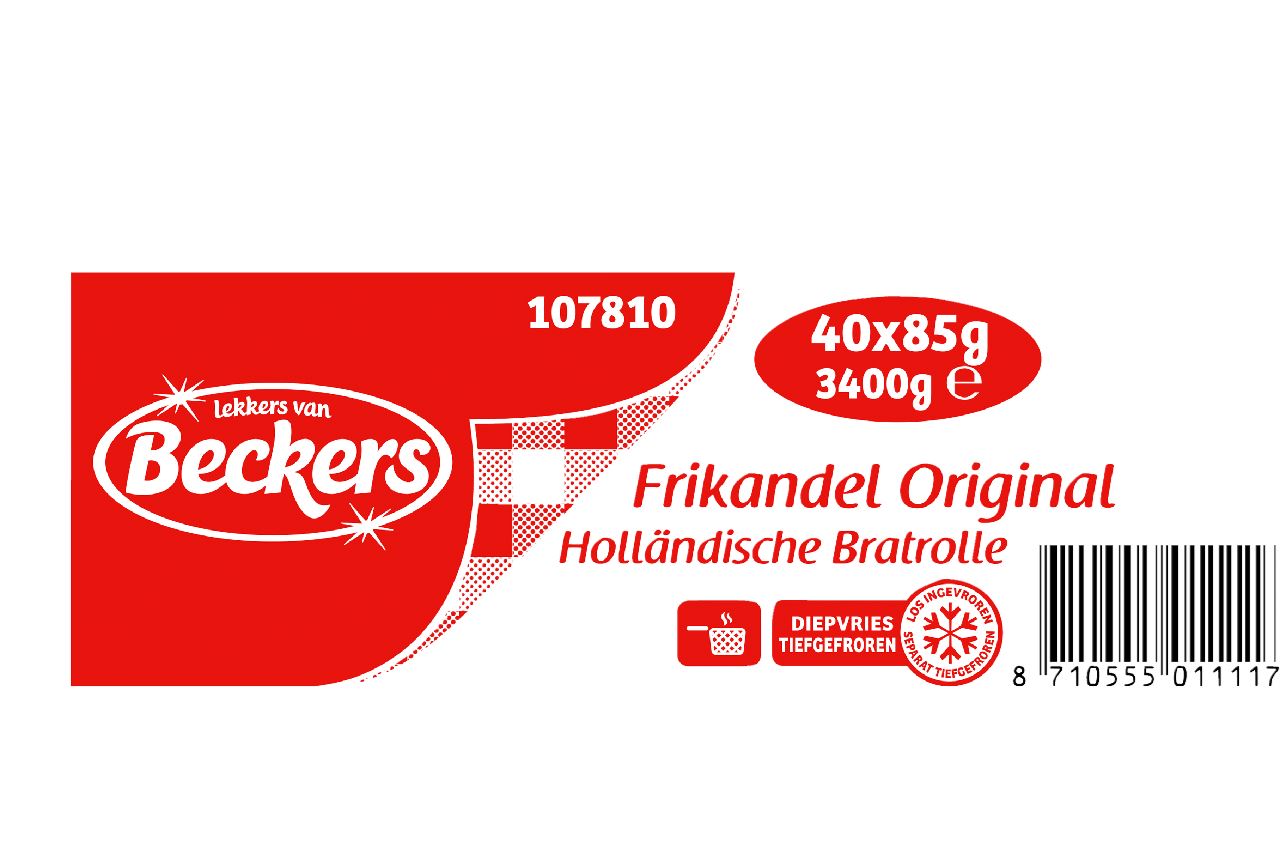 Beckers Frikandel original 40 x 85 g