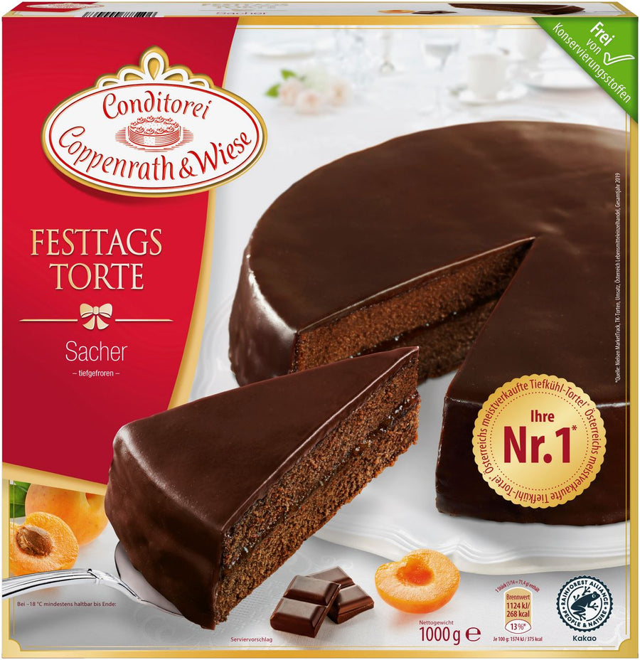 Coppenrath & Wiese Sacher torte 1 kg