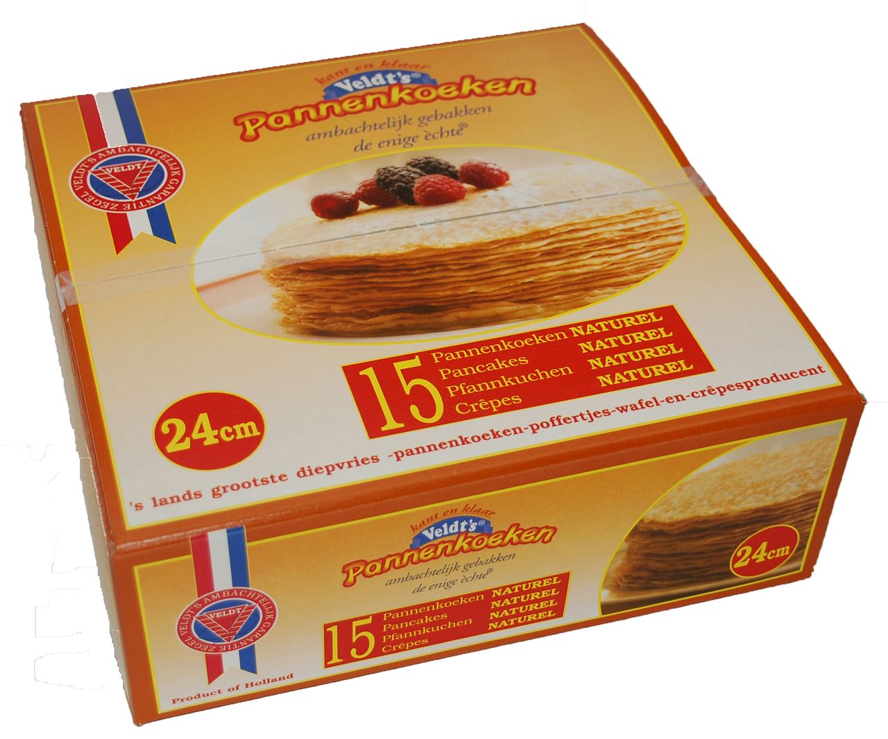 Veldt Pancake natural 24 cm 15 x 185 grams