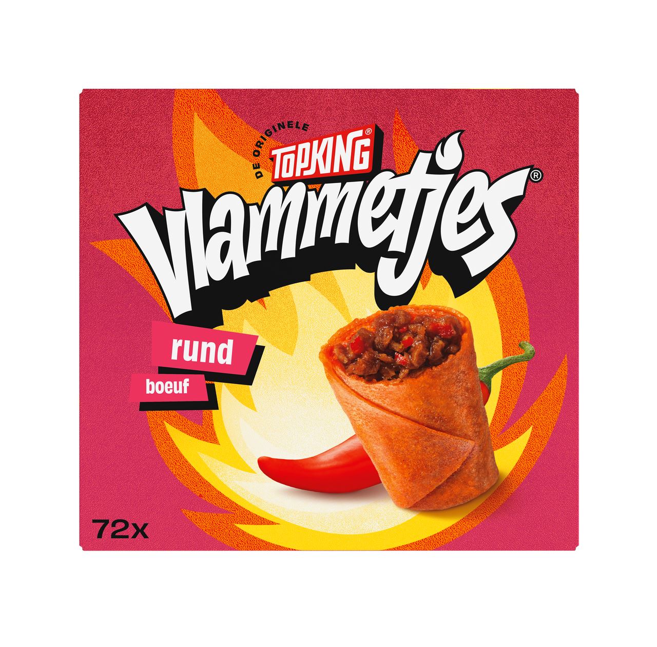 Topking Flames Beef 72 pieces 1.26 kg