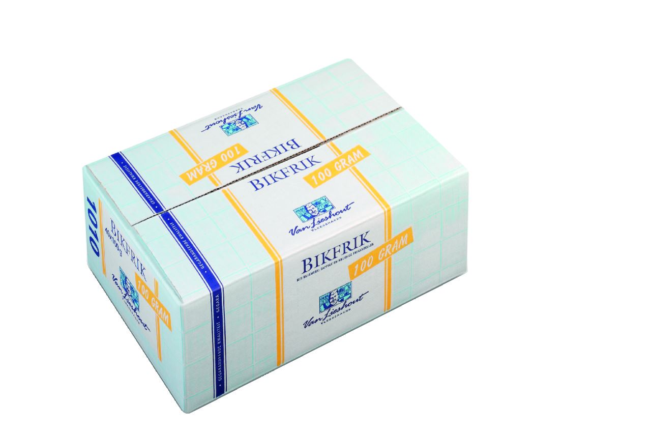 Van Lieshout Snackwaren Bikfrik frikandel 40 x 100g