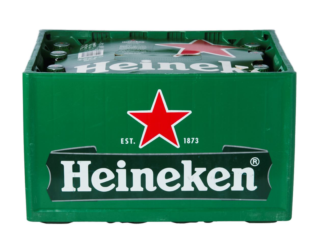 Heineken Crate Premium Pilsener Beer Bottle 24 x 30 cl