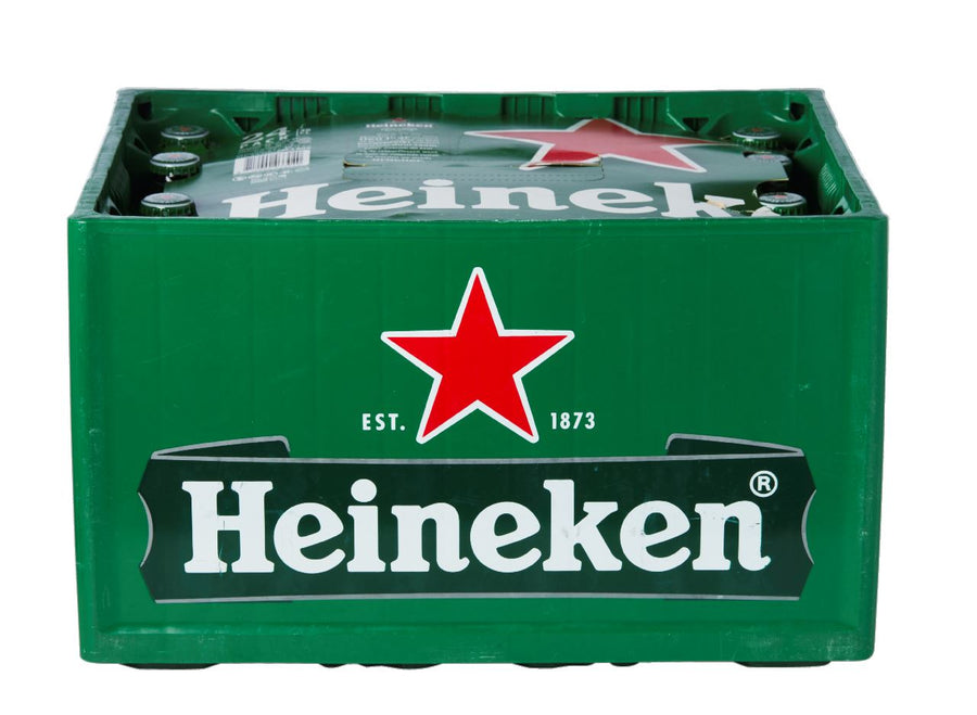 Heineken Crate Premium Pilsener Beer Bottle 24 x 30 cl