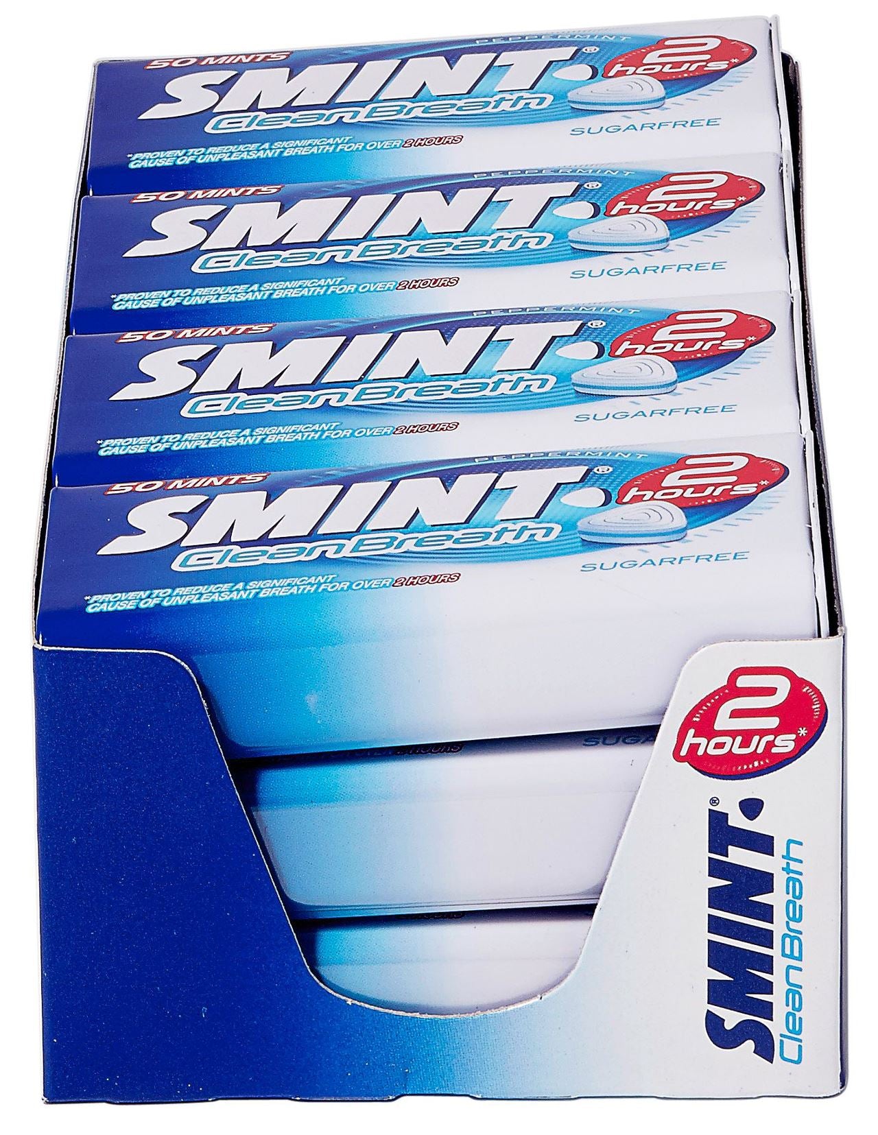 Smint Clean Breath Peppermint 12 x 50 Pieces 35 g