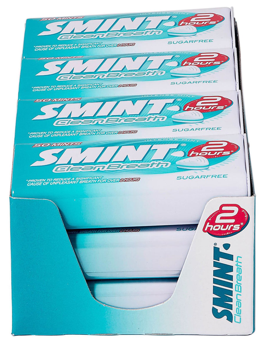 Smint Clean Breath Intense Mint 50 Pieces 12 x 35 g