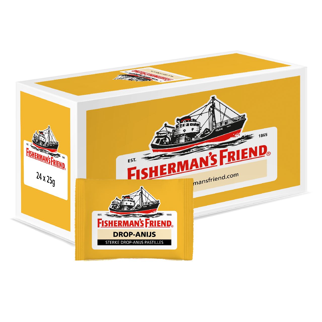 Fisherman's Friend Licorice Anise 24 x 25 g