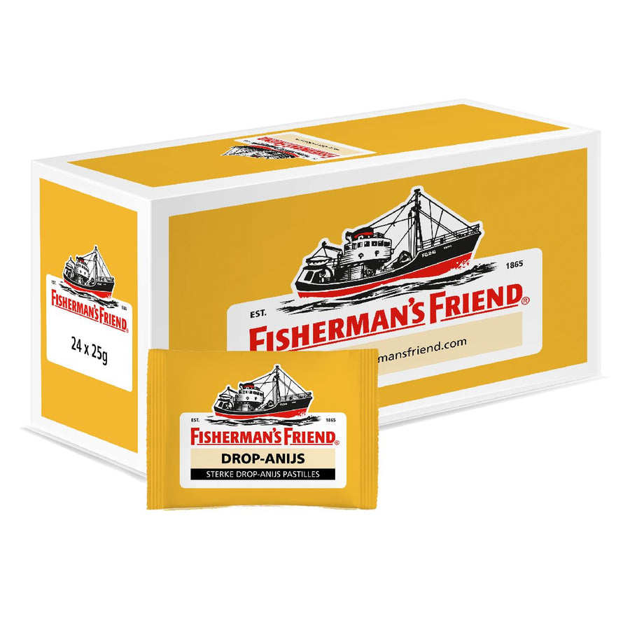 Fisherman's Friend Licorice Anise 24 x 25 g