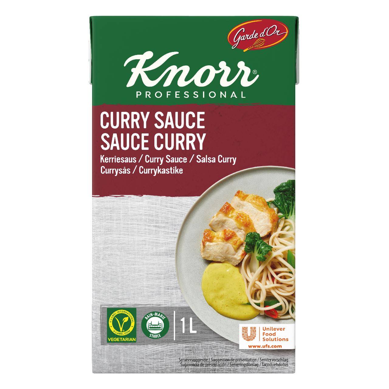 Knorr Garde d'Or Curry Sauce 1 l