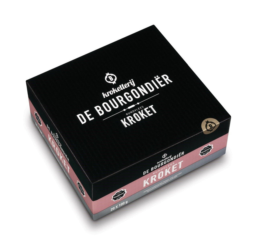 CROKETTERY DE BOURGONDIER Beef croquette 20 x 100 g