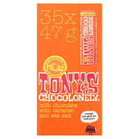 Thumbnail for Tony's Chocolonely Milk Caramel Sea Salt 35 x 47 g