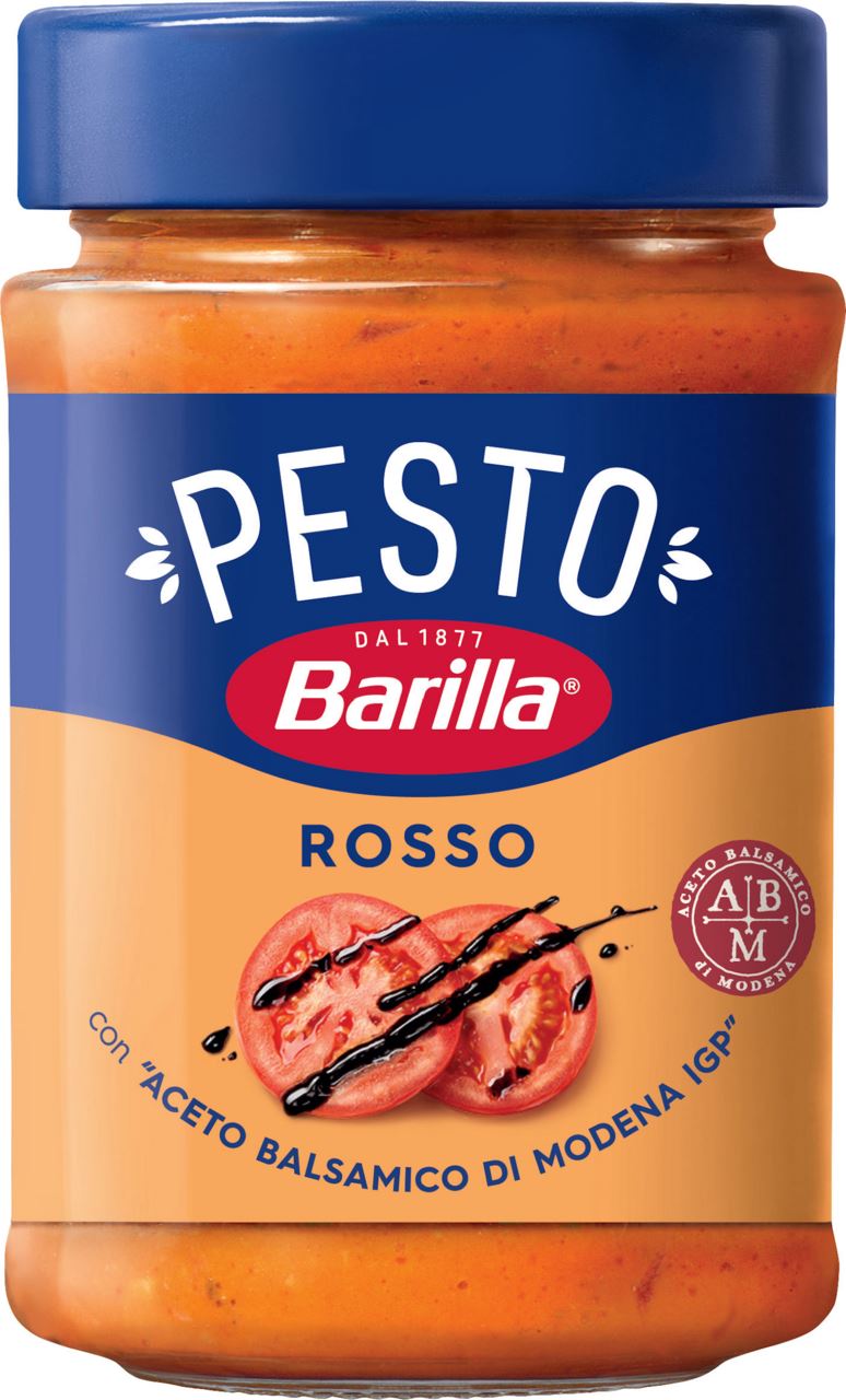 Barilla Pesto Rosso 200 g Jar