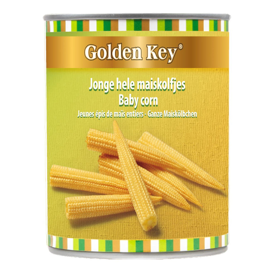 Golden Key Young whole corn cobs 425 grams