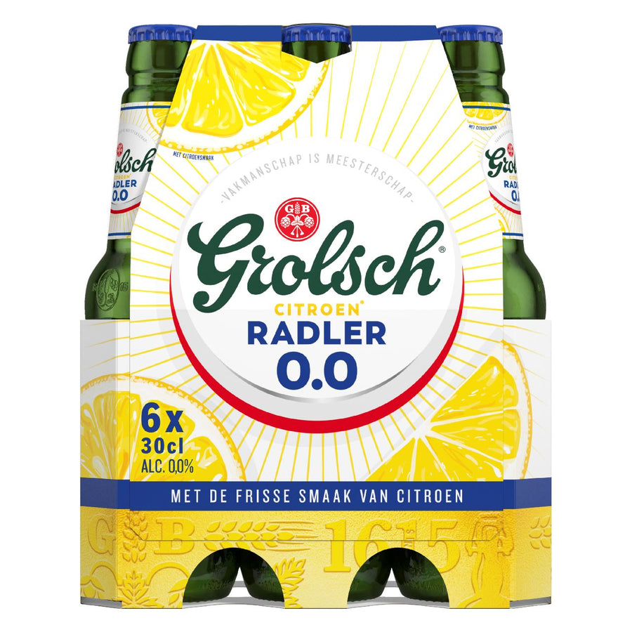Grolsch 0.0% Radler Citroen 6 x 30 cl bottle