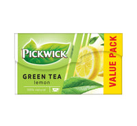 Thumbnail for Pickwick Lemon Green Tea Value Pack 40 pieces 80 g