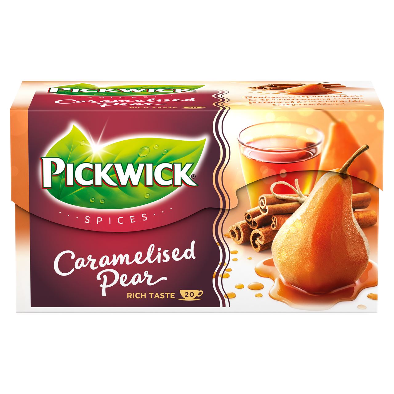 Pickwick Spices Caramelized Pear Black Tea 20 pieces 30 g