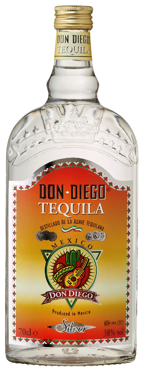 Don Diego Tequila Silver 70cl 38%