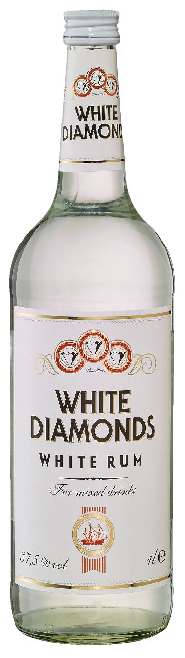 White Diamonds White rum 1 l 37.5%