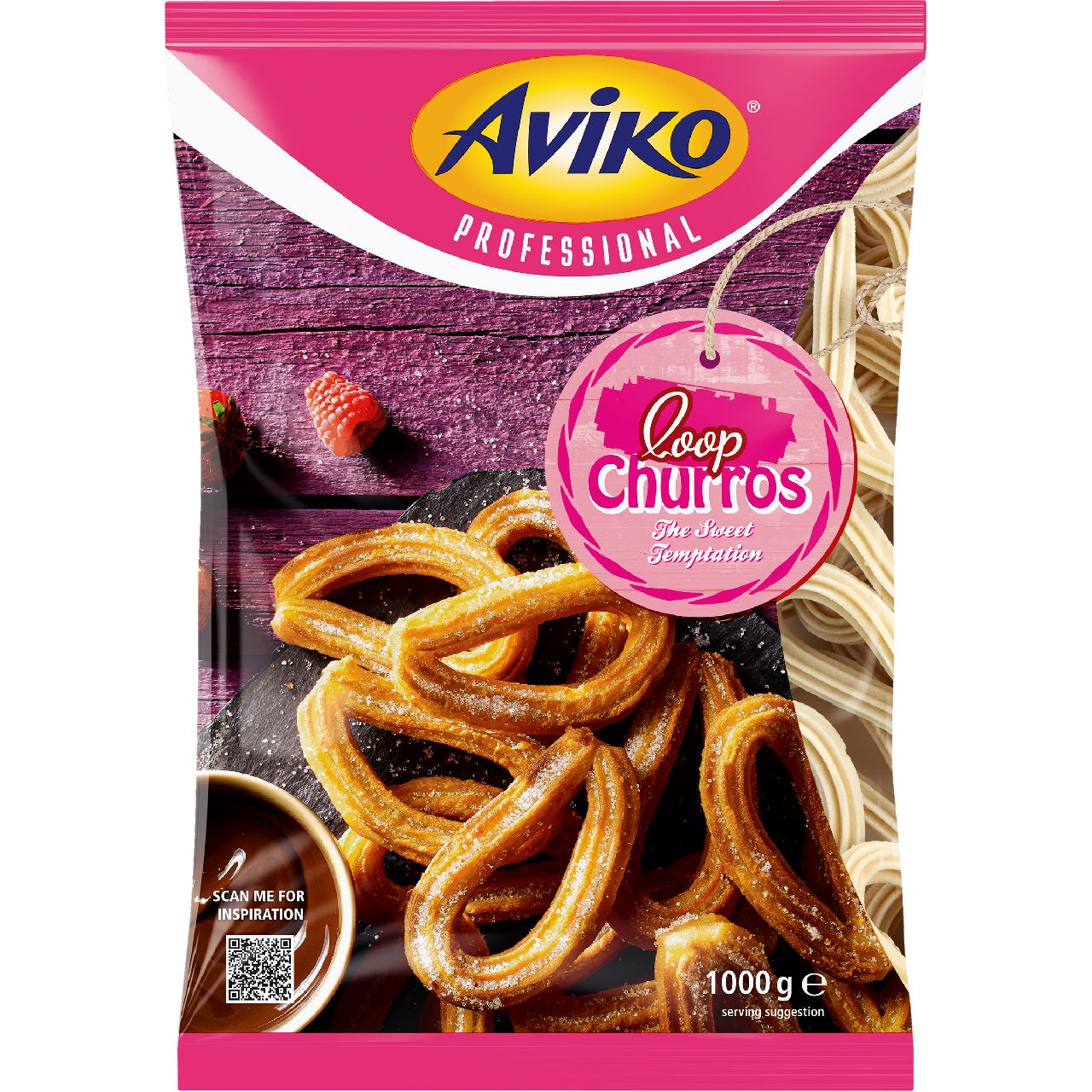 Aviko Churros Curved 1 kg