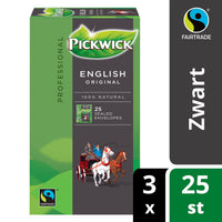 Thumbnail for Pickwick Professional English tea fair trade 3 x 25 pieces 150 g