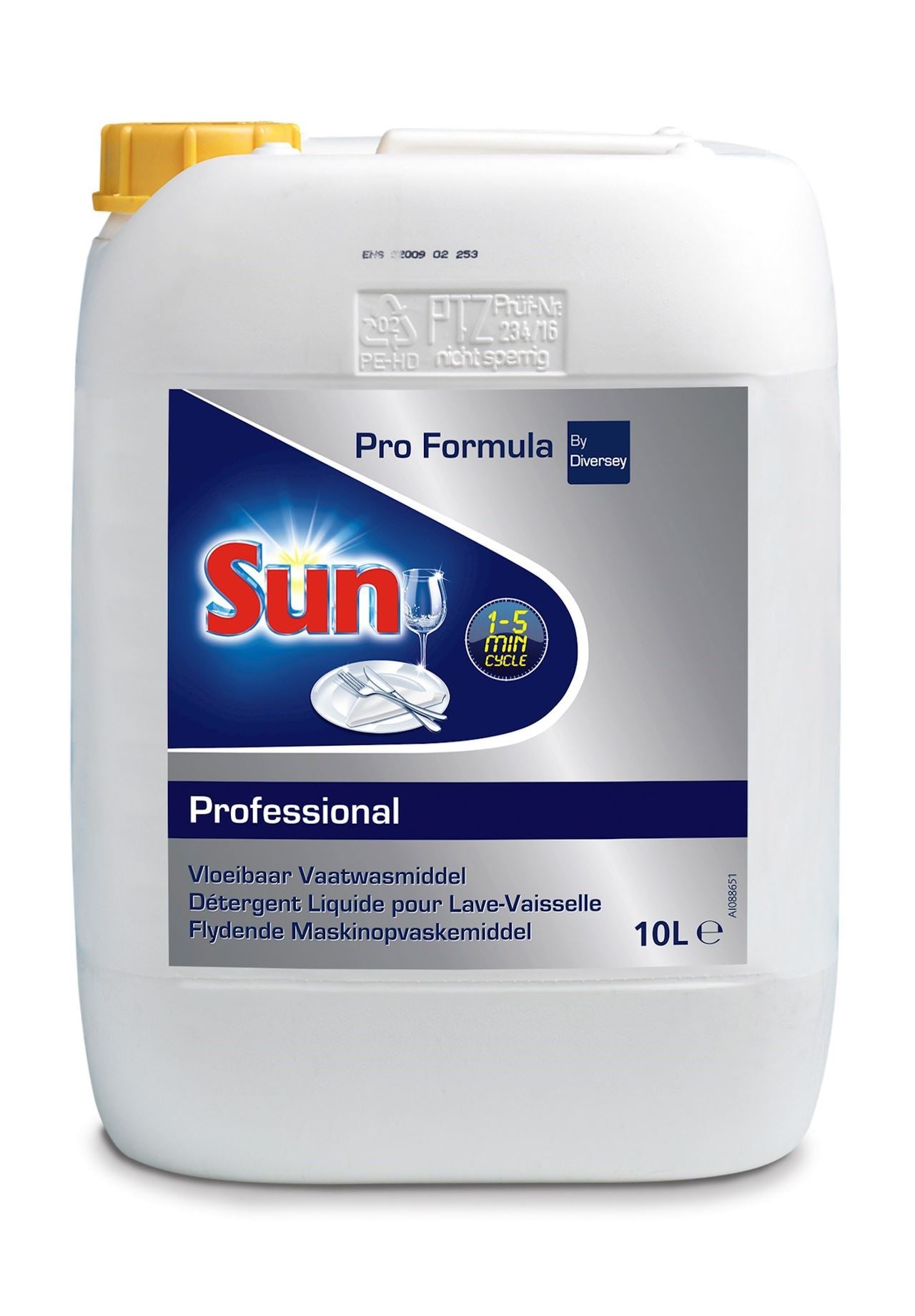 Sun Prof Formula Liquid Dishwashing Detergent can 10 l