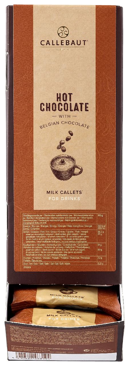 CALLEBAUT Callets Milk 33.6% 25 x 35 g