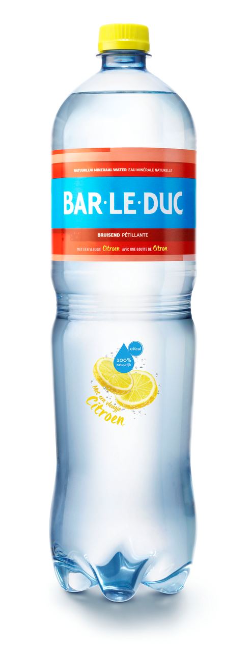 Bar-le-Duc Mineral Water+ Lemon PET 6 x 1.5 l