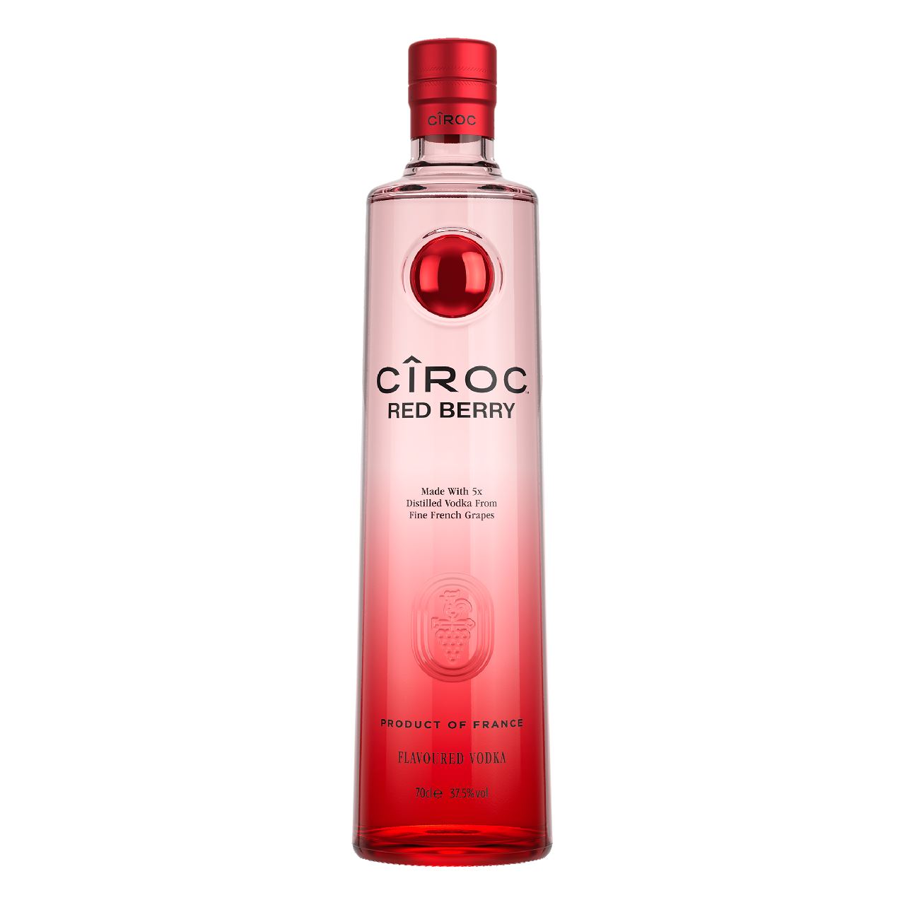 CIROC Red Berry Flavored Vodka 70 cl 37.5%