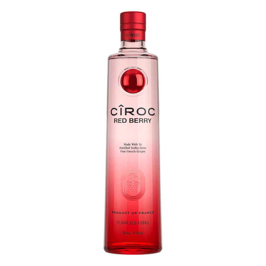 CIROC Red Berry Flavored Vodka 70 cl 37.5%