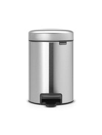 Thumbnail for Brabantia newIcon pedal bin 3 liters with plastic inner bin - Matt Steel