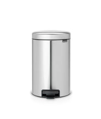 Thumbnail for Brabantia newIcon pedal bin 12 liters with plastic inner bin - Matt Steel Fingerprint Proof