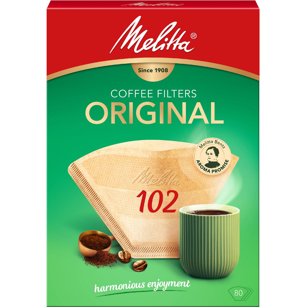 Melitta Filter Bags Original 102 80 Pieces 1310 g