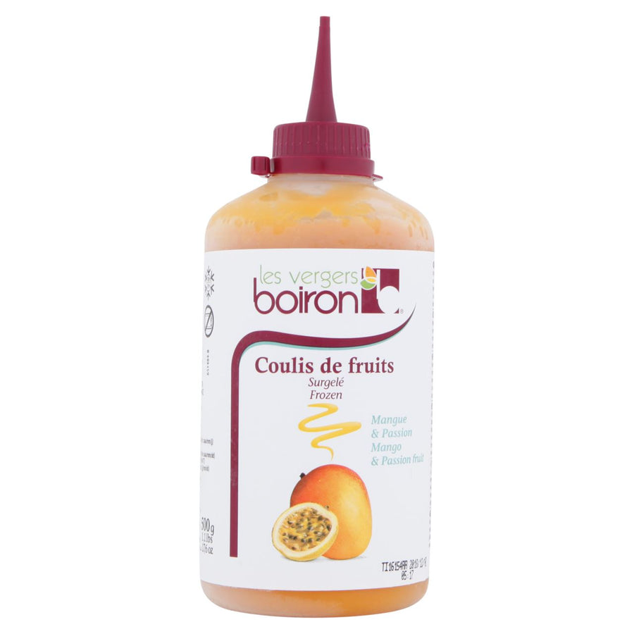 Boiron Coulis mango passion fruit bottle 500 g