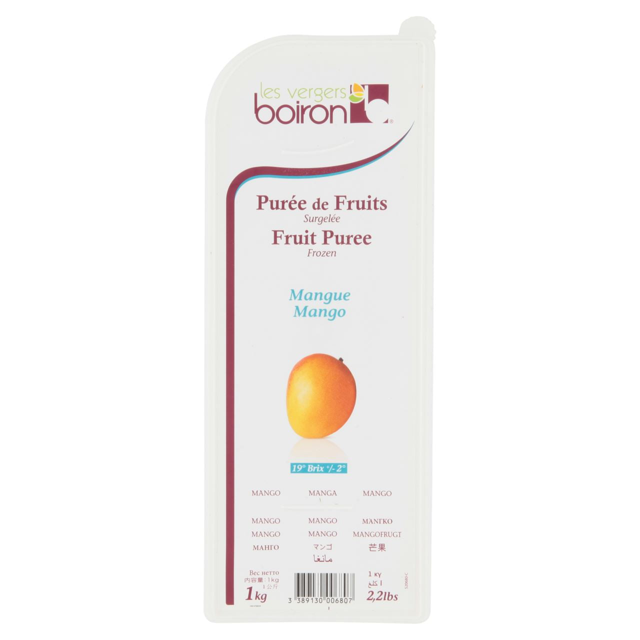 Boiron Fruit puree mango 1 kg