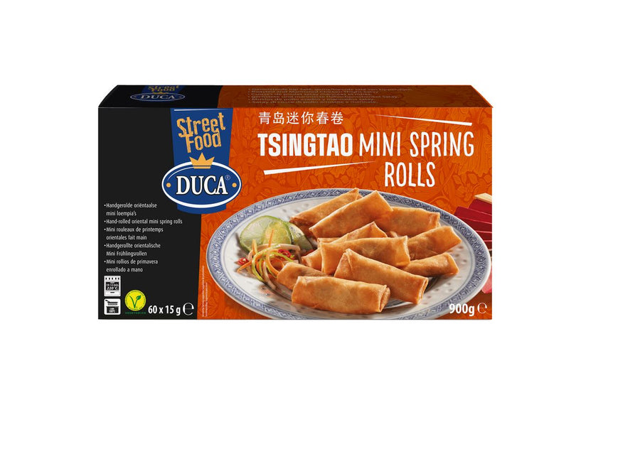 Duca Tsingtao mini spring rolls 60 x 15 g