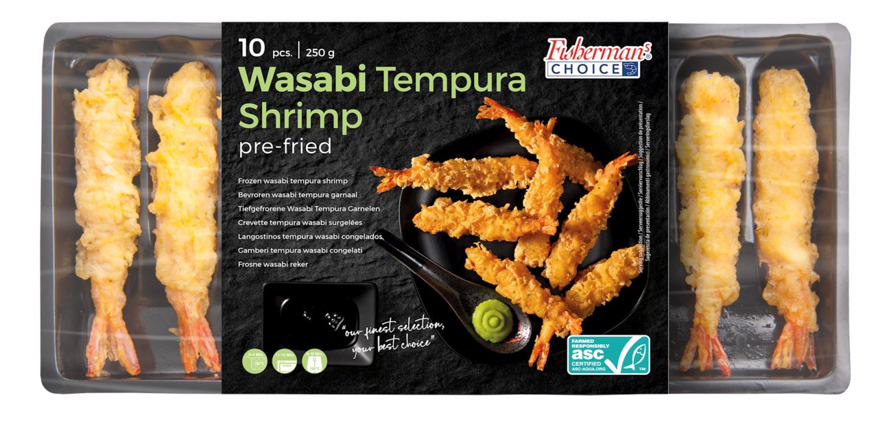 Fisherman's Choice ASC Wasabi Tempura Shrimp 250g