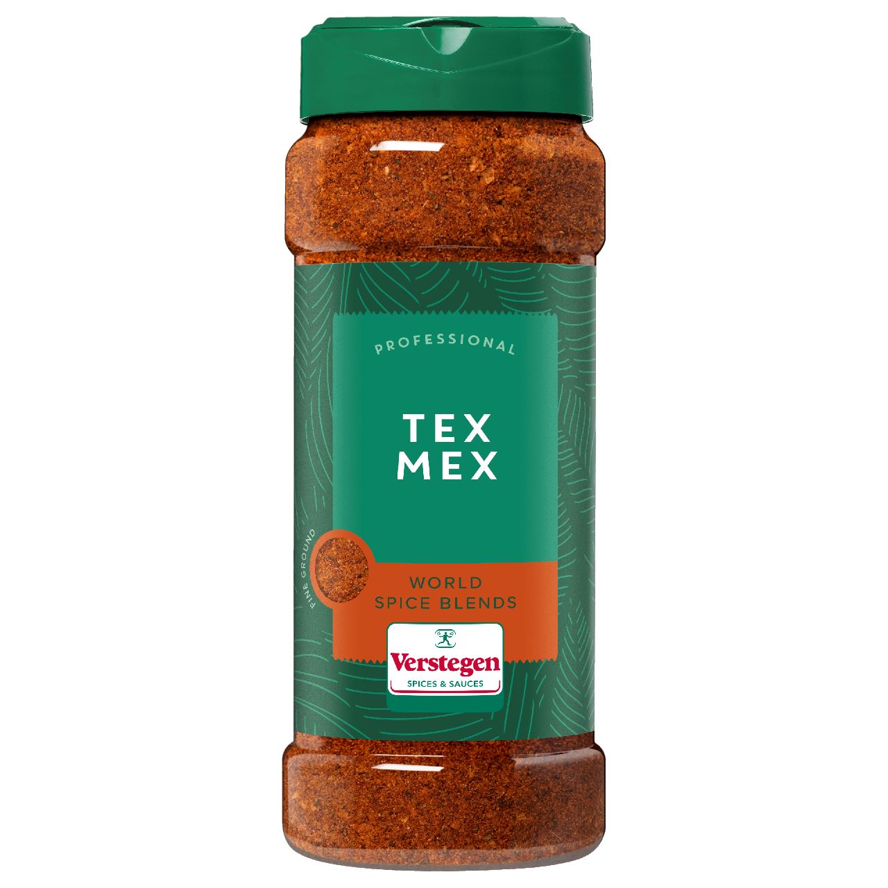 Verstegen Herb mix tex mex with salt 400 g shaker