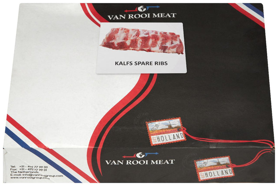 Van Rooi Meat Dutch Veal Spareribs approx. 5 kg (frozen)