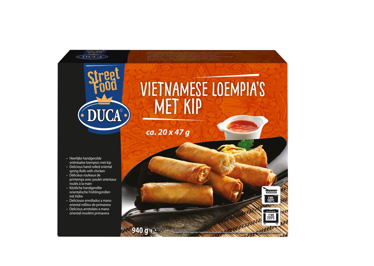 Duca Vietnamese Spring Roll with Chicken 20 x 47 g
