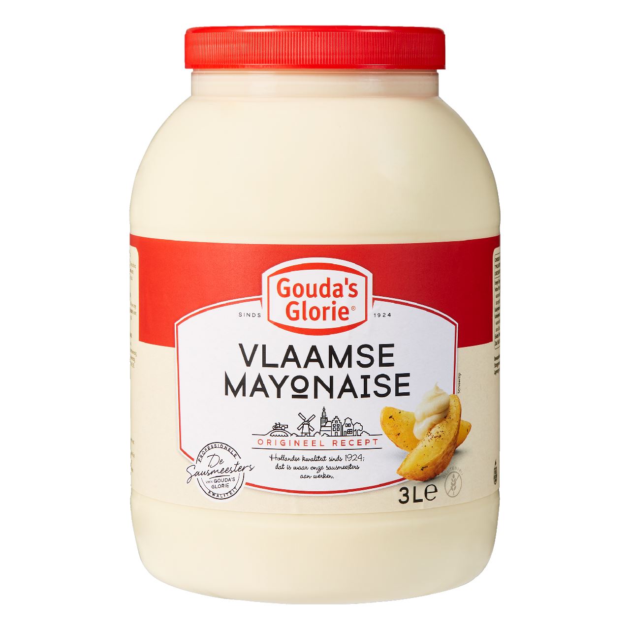 Gouda's Glorie Flemish Mayonnaise Jar 3L