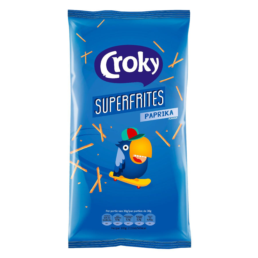 Croky Superfrites Paprika Flavor 150 g