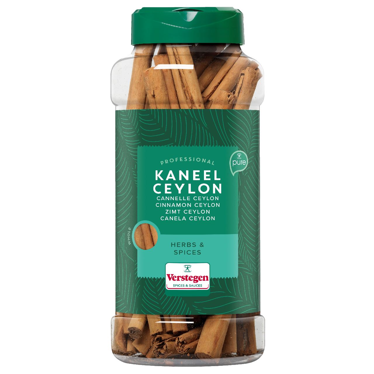 Verstegen Cinnamon whole PURE 150 g shaker
