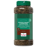 Thumbnail for Verstegen Pepper black lampong pounded PURE 575 g shaker