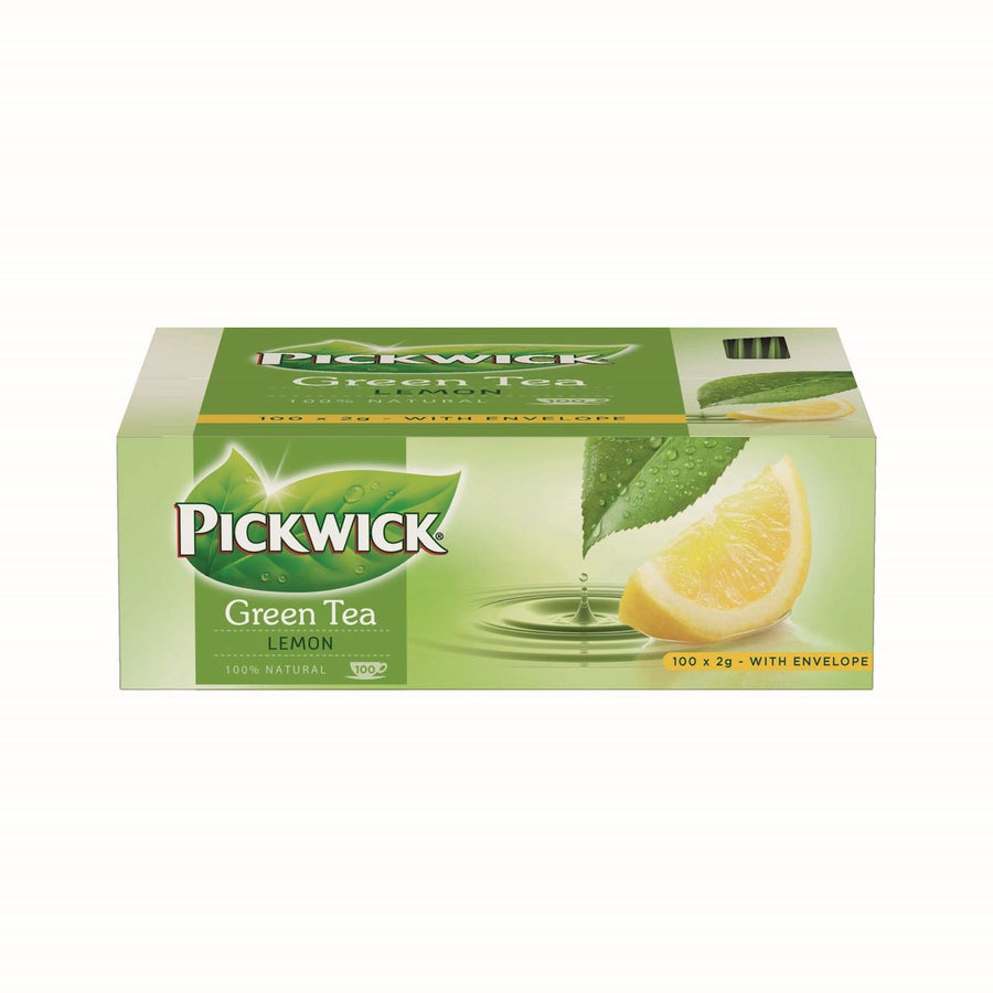 Pickwick Green Tea Tea Bags Lemon 100 x 2 g