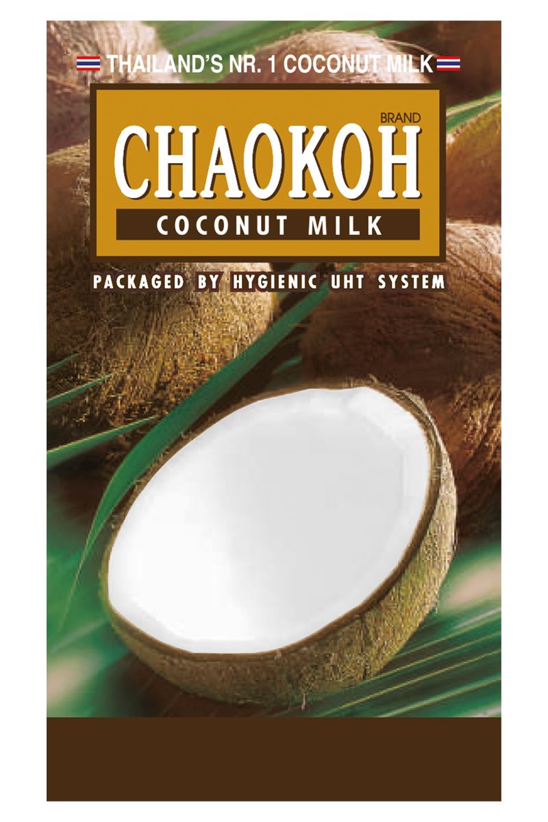 Chaokoh Coconut Milk 16% Chao Tetra 250 ml