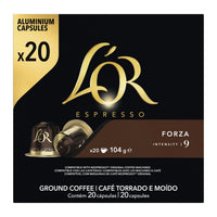 Thumbnail for L'OR Espresso Forza Coffee Cups Value Pack 20 pieces 104 g