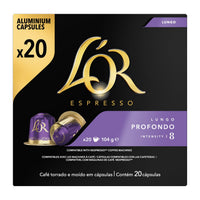 Thumbnail for L'OR Lungo Profondo Coffee Cups Value Pack 20 pieces 104 g